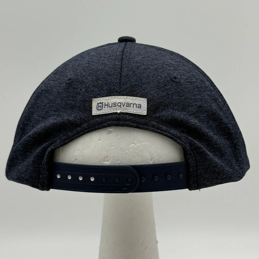 Husqvarna Construction Products Hat Navy Blue Heather Snapback Baseball Cap